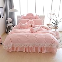 グレー レース付き ベッドカバーセット ダブル 51KHLDJKLWL._UF350,350_QL50_.jpg